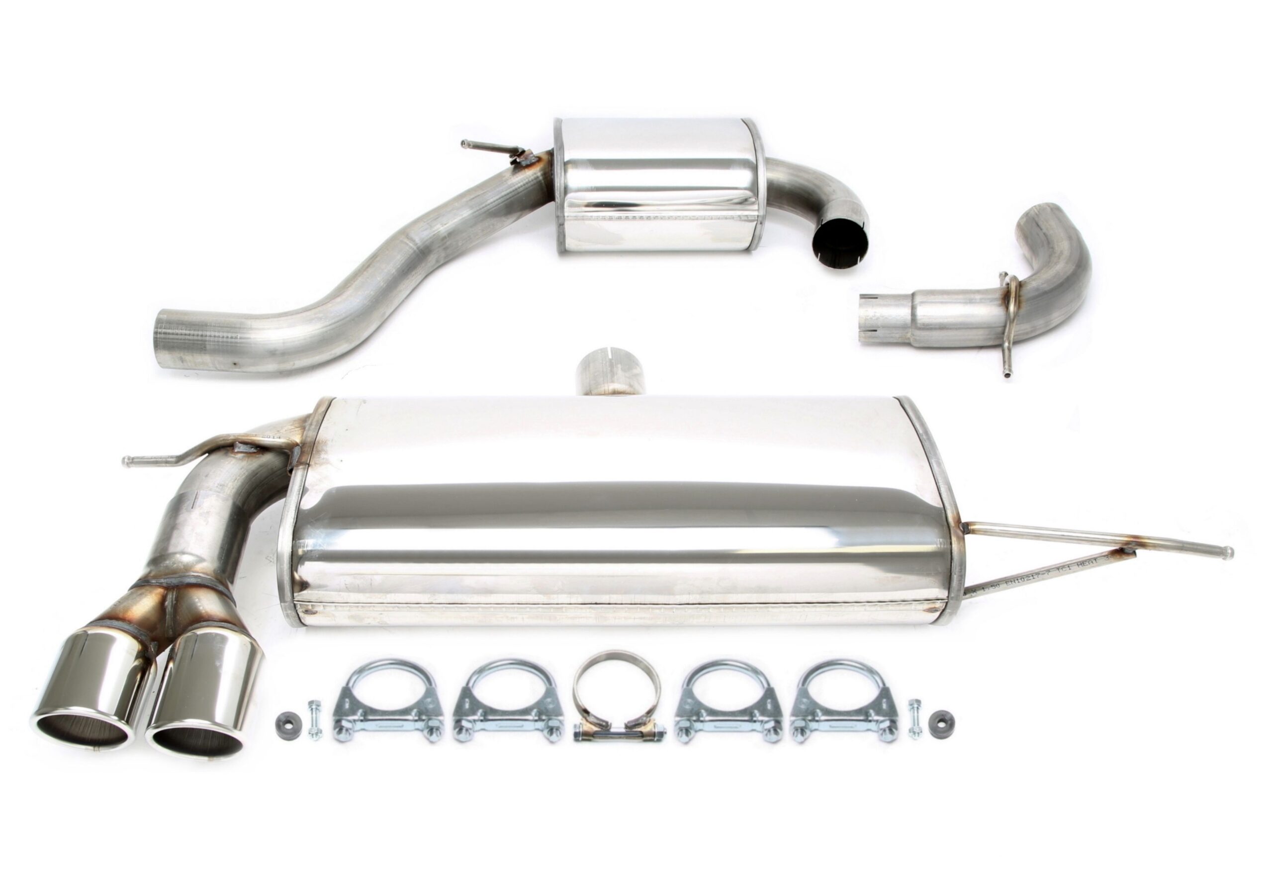Edelstahlanlage für Audi/VW