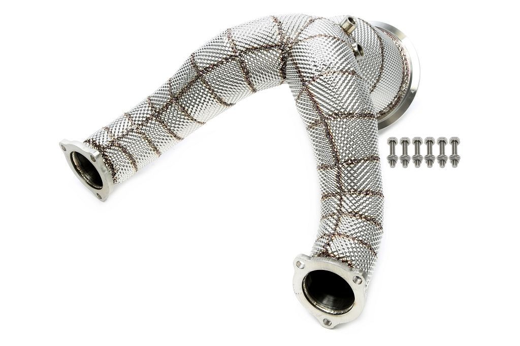 Downpipe aus Edelstahl für Audi