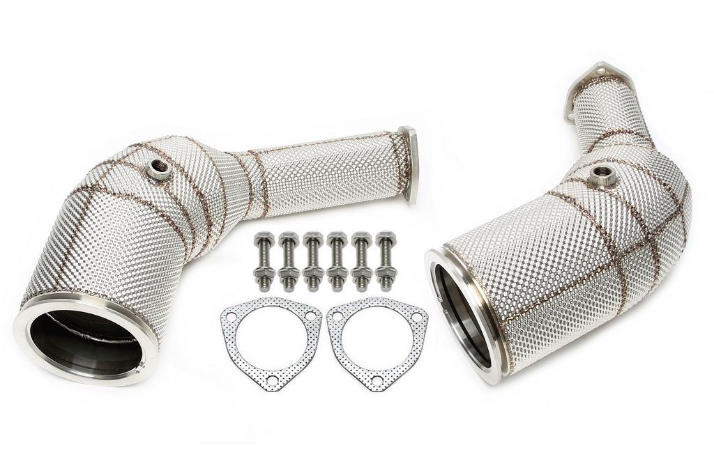 Downpipe aus Edelstahl für Audi