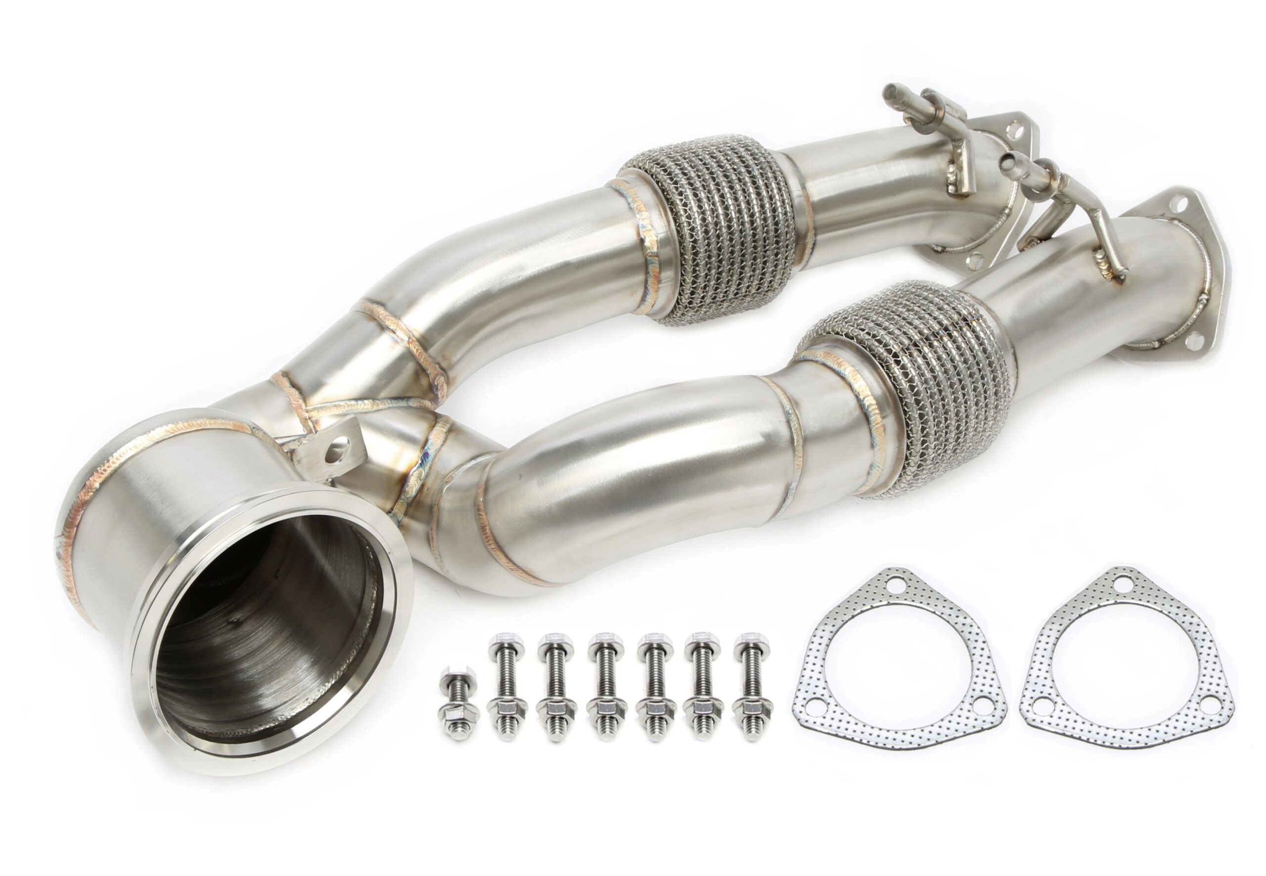 Downpipe ohne Katalysator für Audi