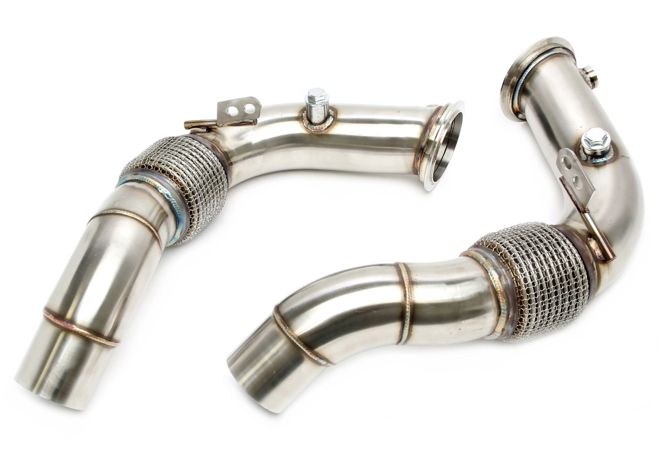 Downpipe ohne Katalysator mit Flexrohr für BMW