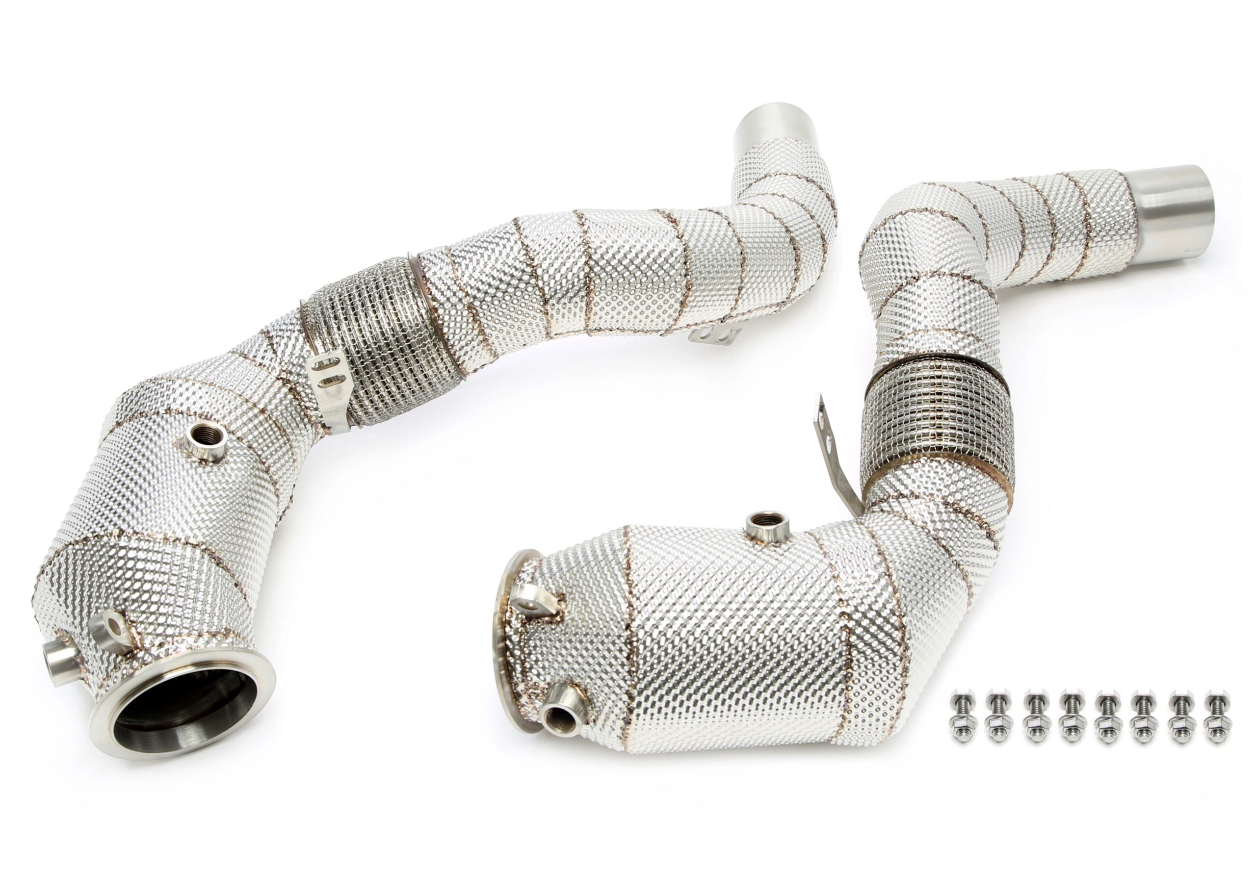 Downpipe mit Katalysator und Flexrohr für BMW