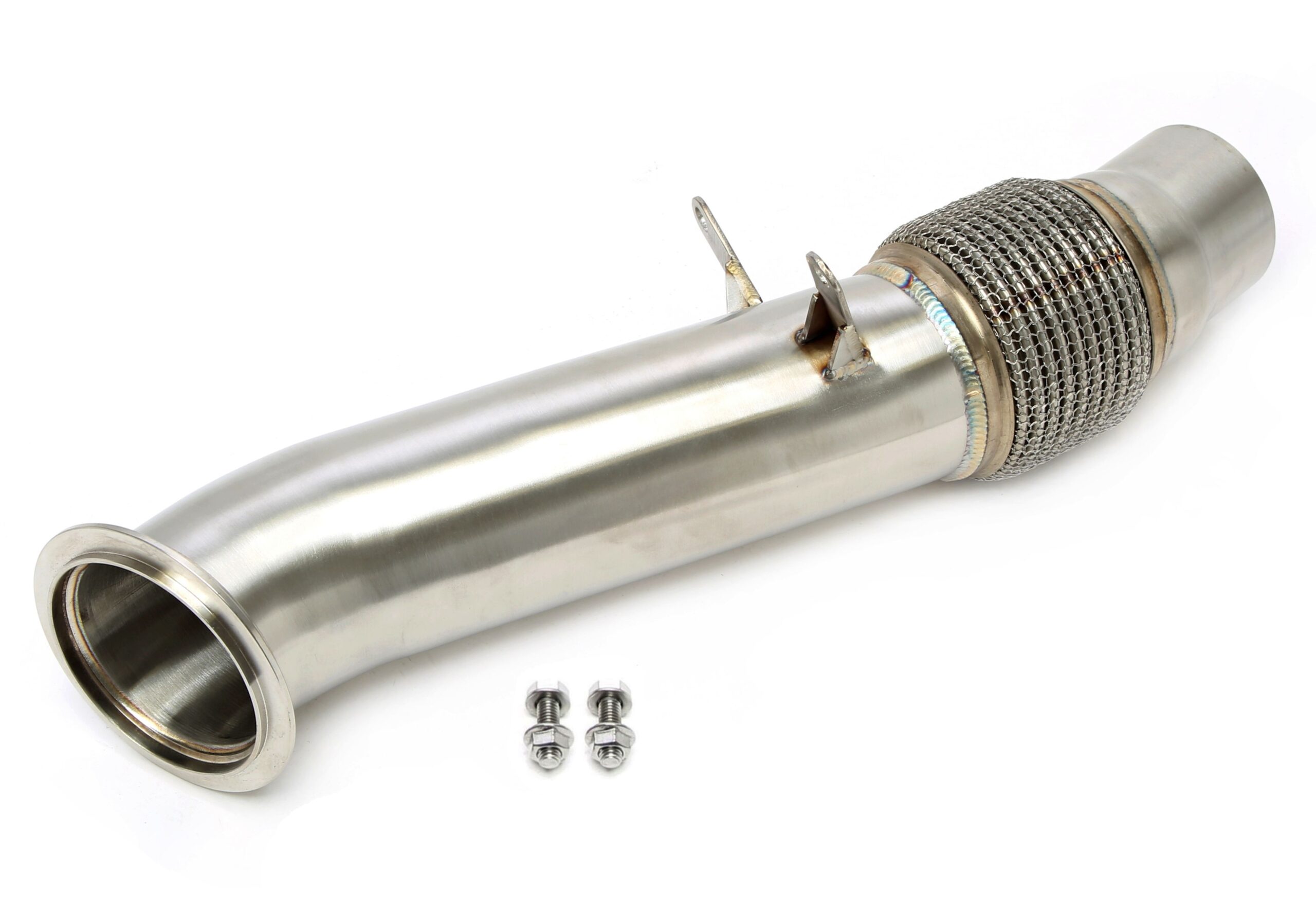 Downpipe ohne Katalysator mit Flexrohr für passsend für BMW