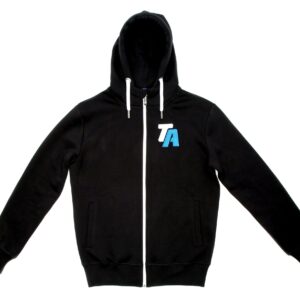 ZipHoody schwarz designed by Sourkrauts