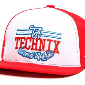 Snapback rot/weiß