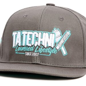 Snapback grau