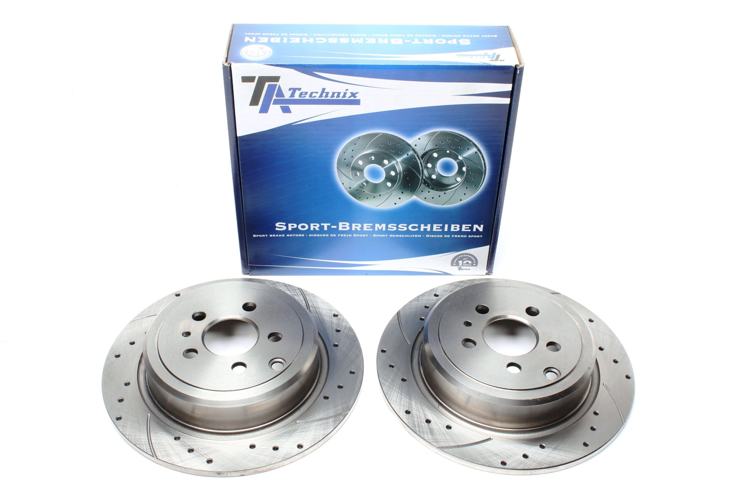 Bremsscheiben Hinterachse gelocht/geschlitzt für Citroën/Fiat/Lancia/Peugeot