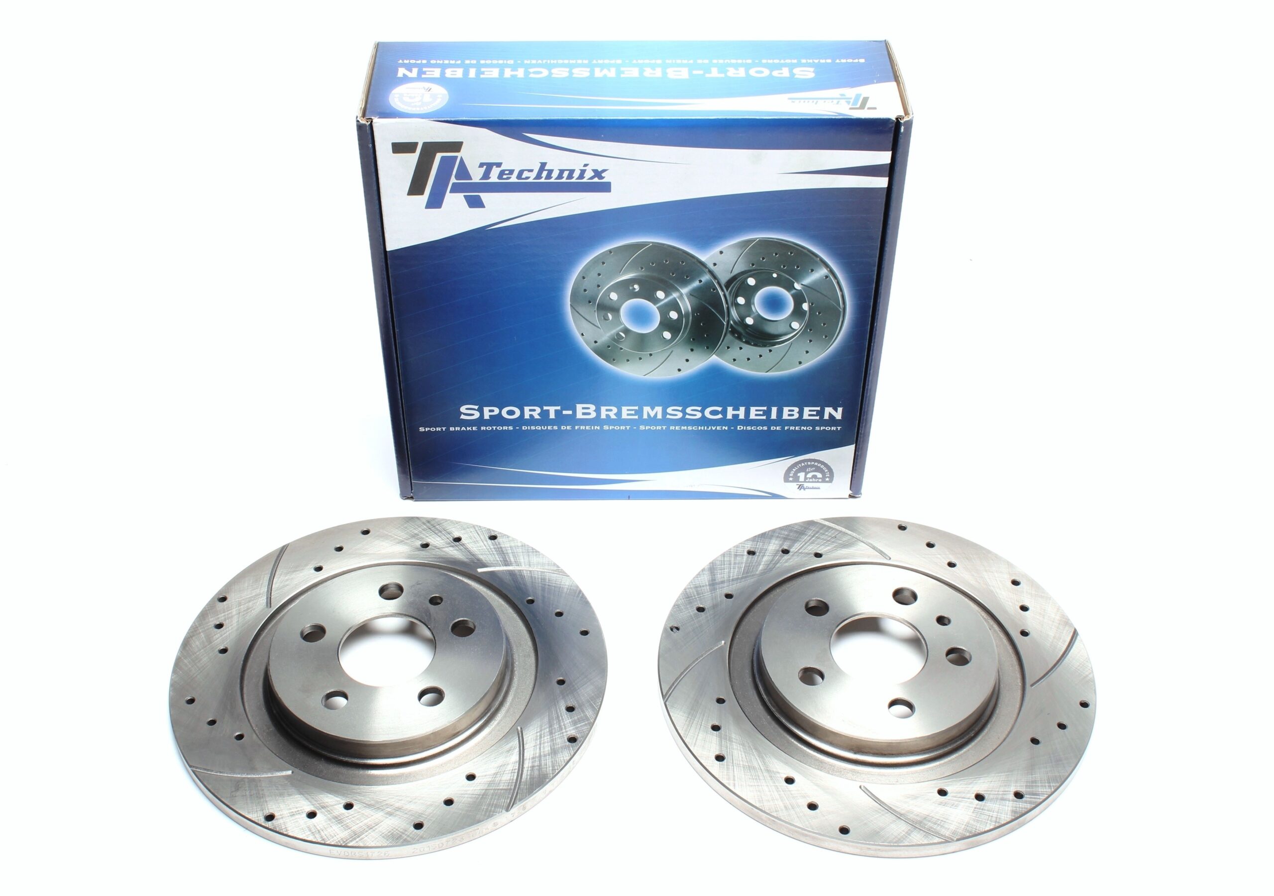 Bremsscheiben Hinterachse gelocht/geschlitzt für Citroën/Fiat/Lancia/Peugeot