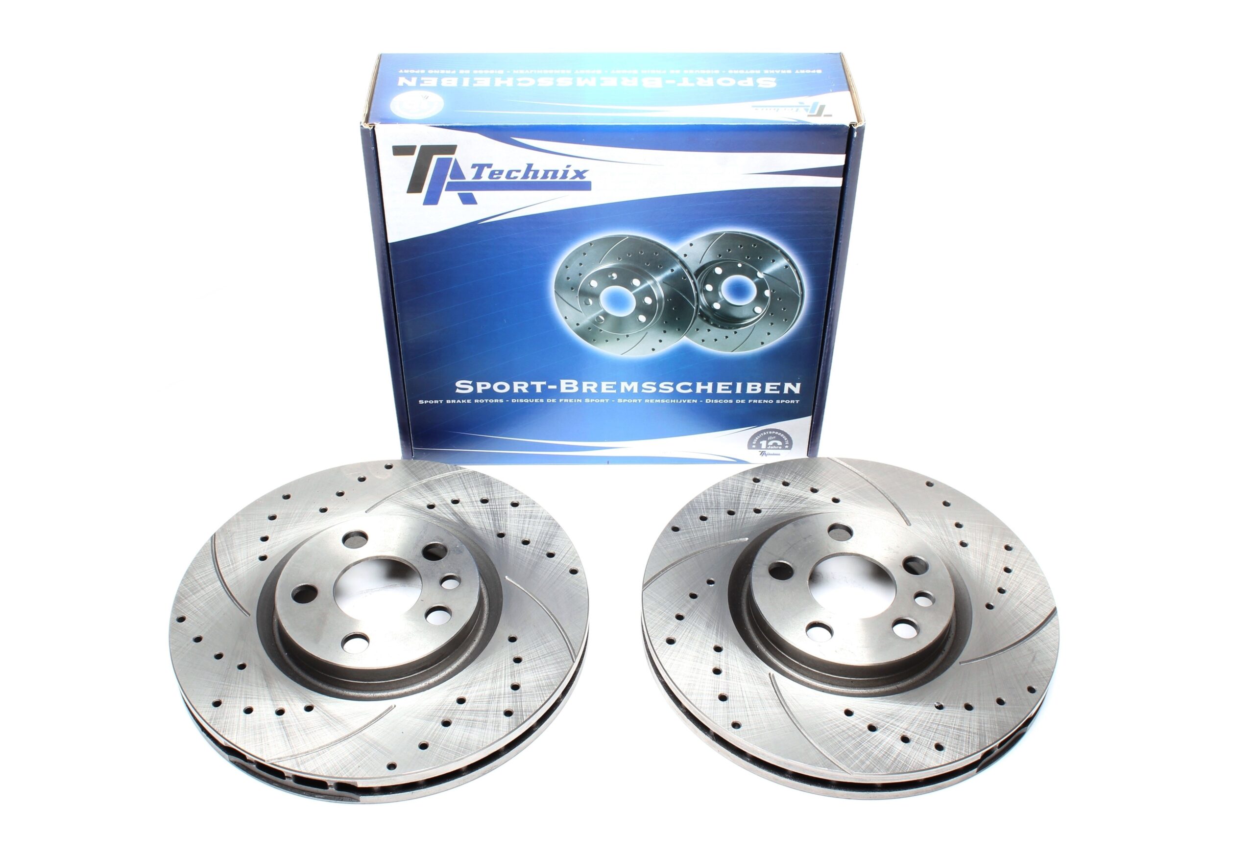 Bremsscheiben Vorderachse gelocht/geschlitzt für Citroën/Fiat/Lancia/Peugeot