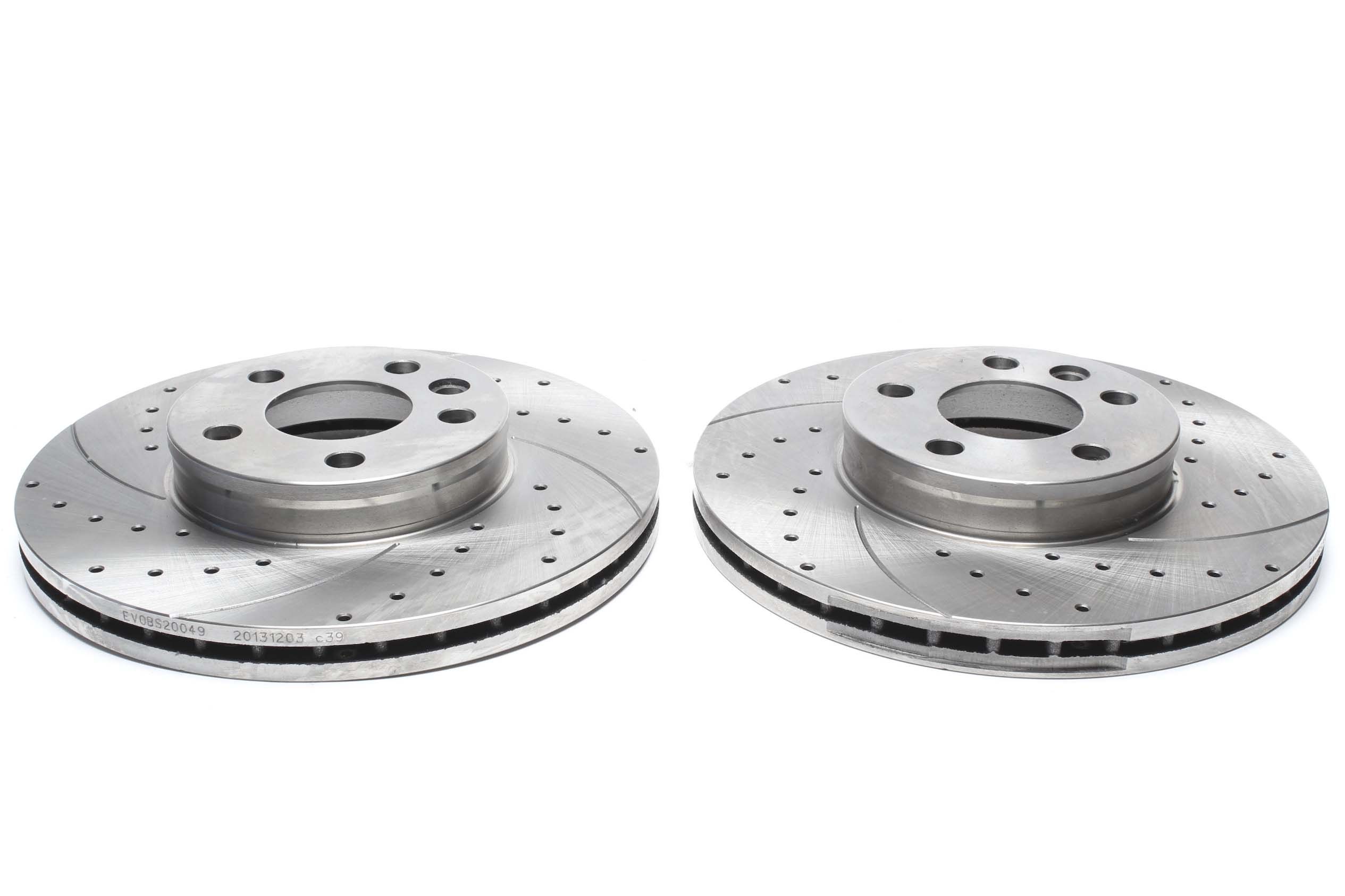 Bremsscheiben Vorderachse gelocht/geschlitzt für Ford/Seat/VW