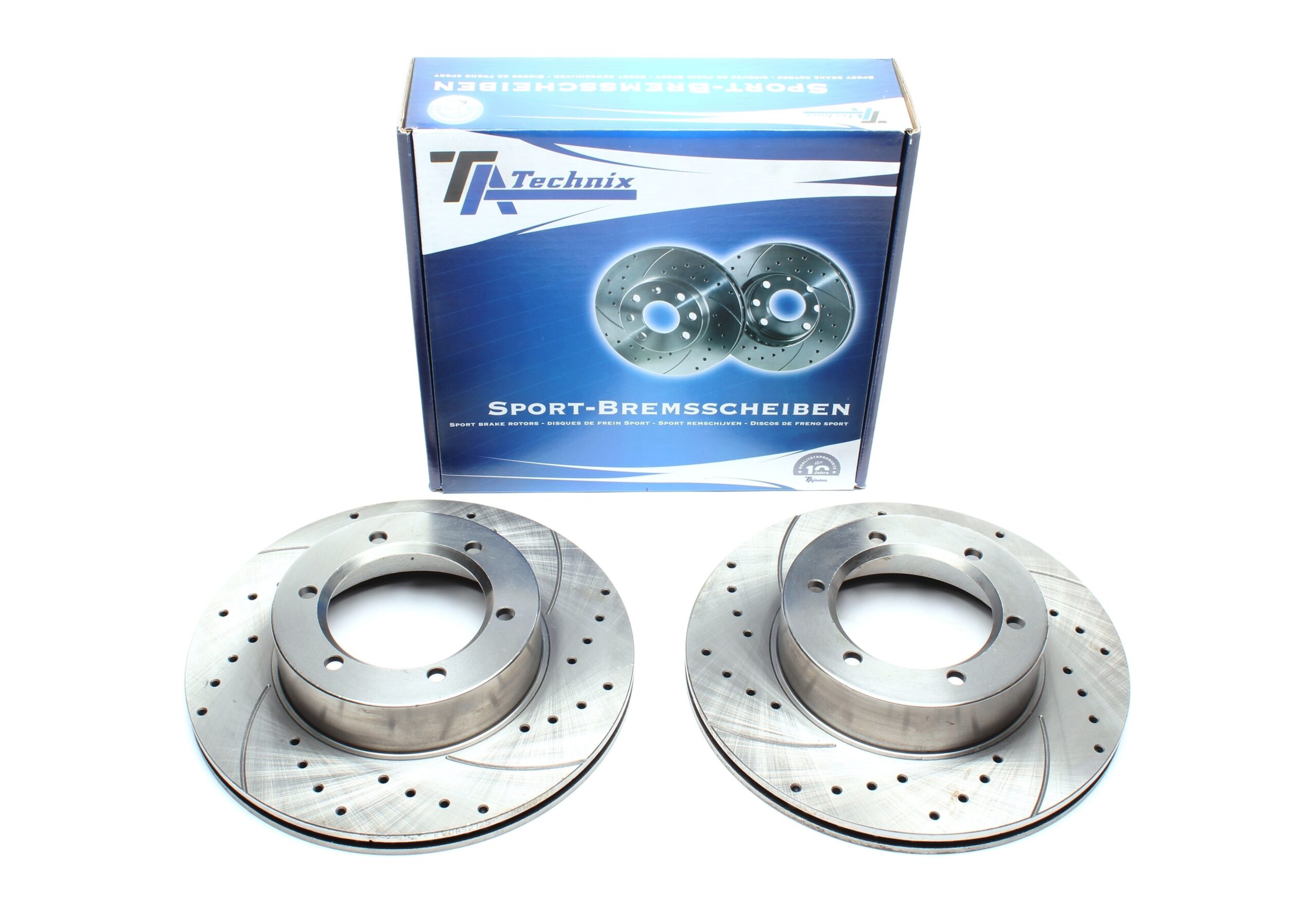 Bremsscheiben Vorderachse gelocht/geschlitzt für Toyota/VW