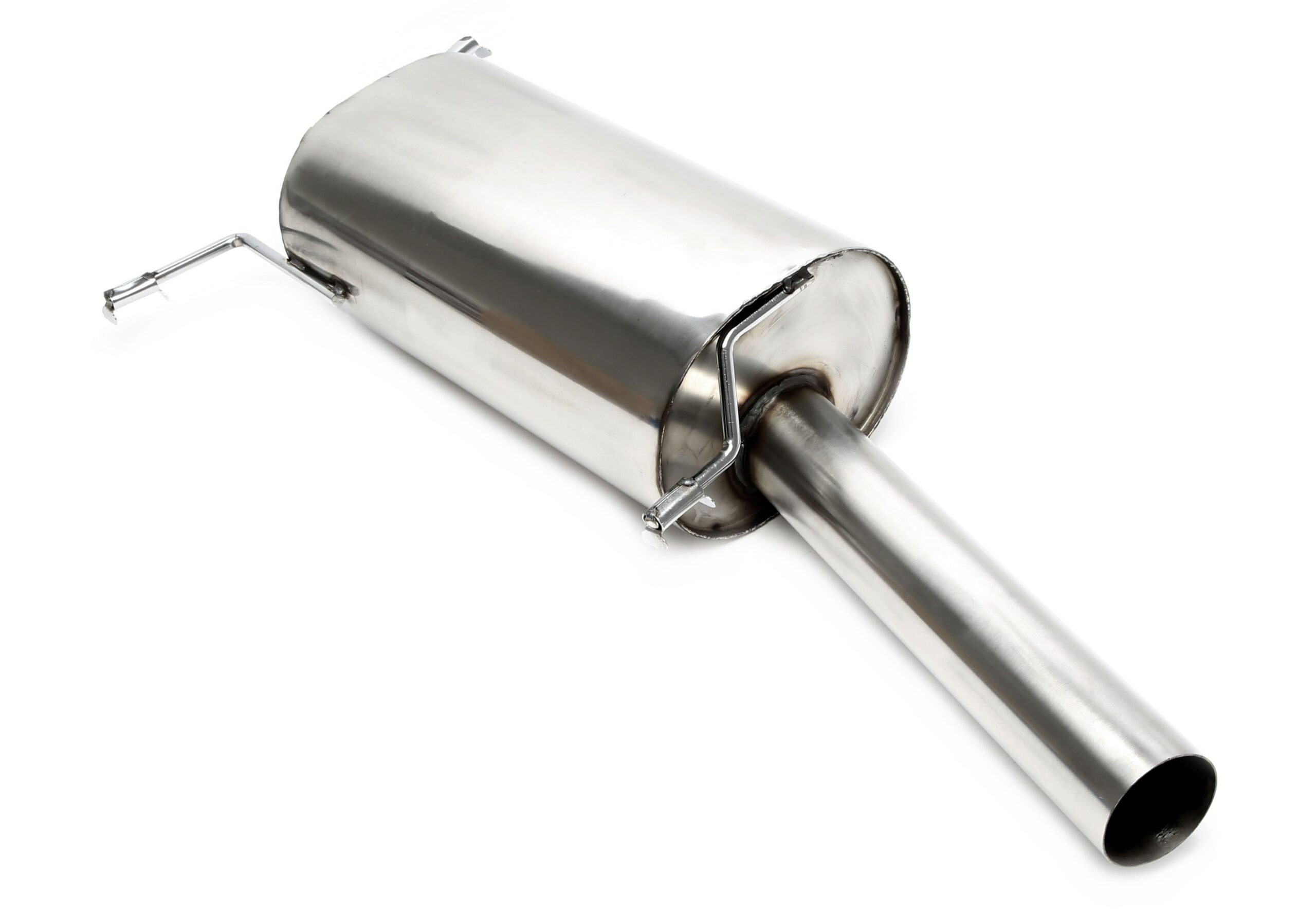 Endschalldämpfer 1x70mm rund/scharf Edelstahl für VW